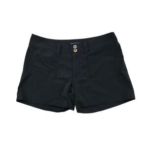 Arc Teryx Womens Black Hiking Outdoor Utility Shorts Size 10 30" Waist Stretch